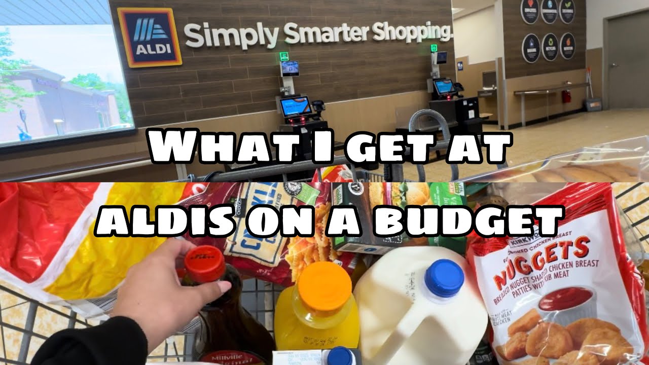 Let’s go grocery shopping at Aldis!!! $100 budget for a household of 2
