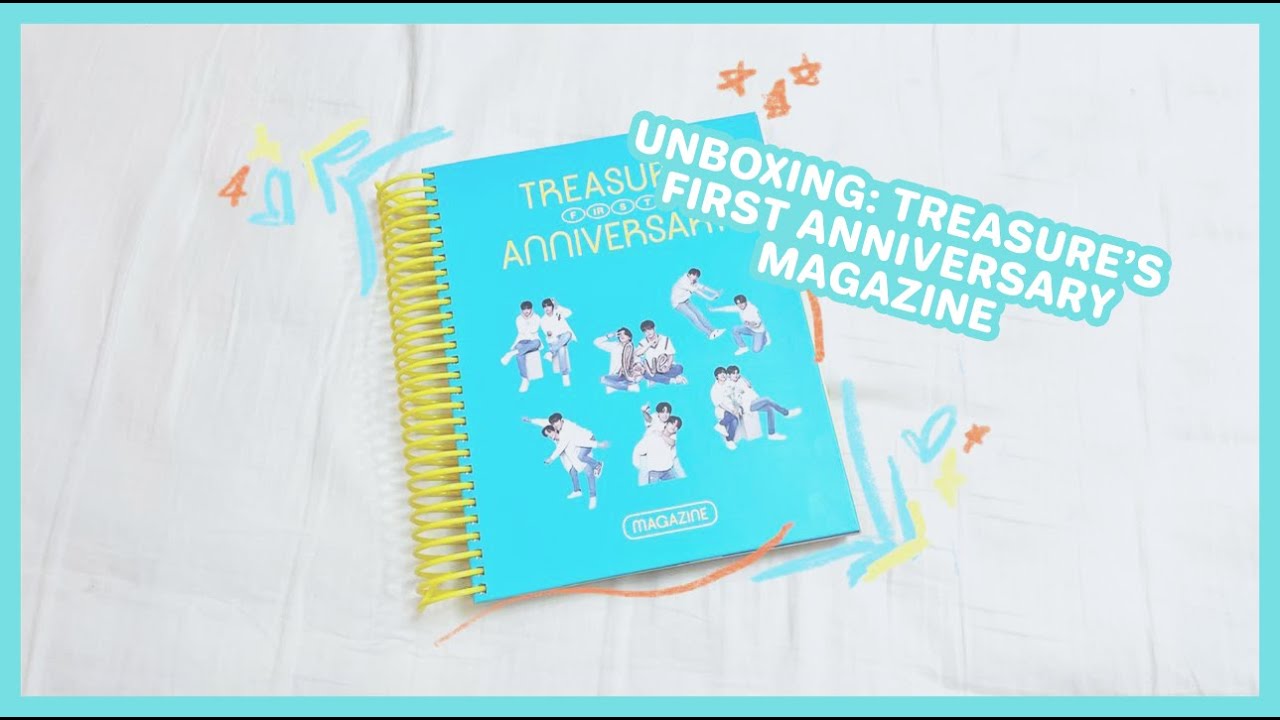 Unboxing Treasure’s First Anniversary Magazine