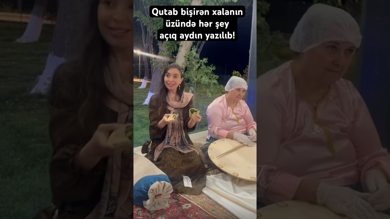 Nə mundar videodur! Xala deyir ki, Leyla Əliyeva yeyib qurtarsaydı &ccedil;ıxıb gedərdik evimizə.