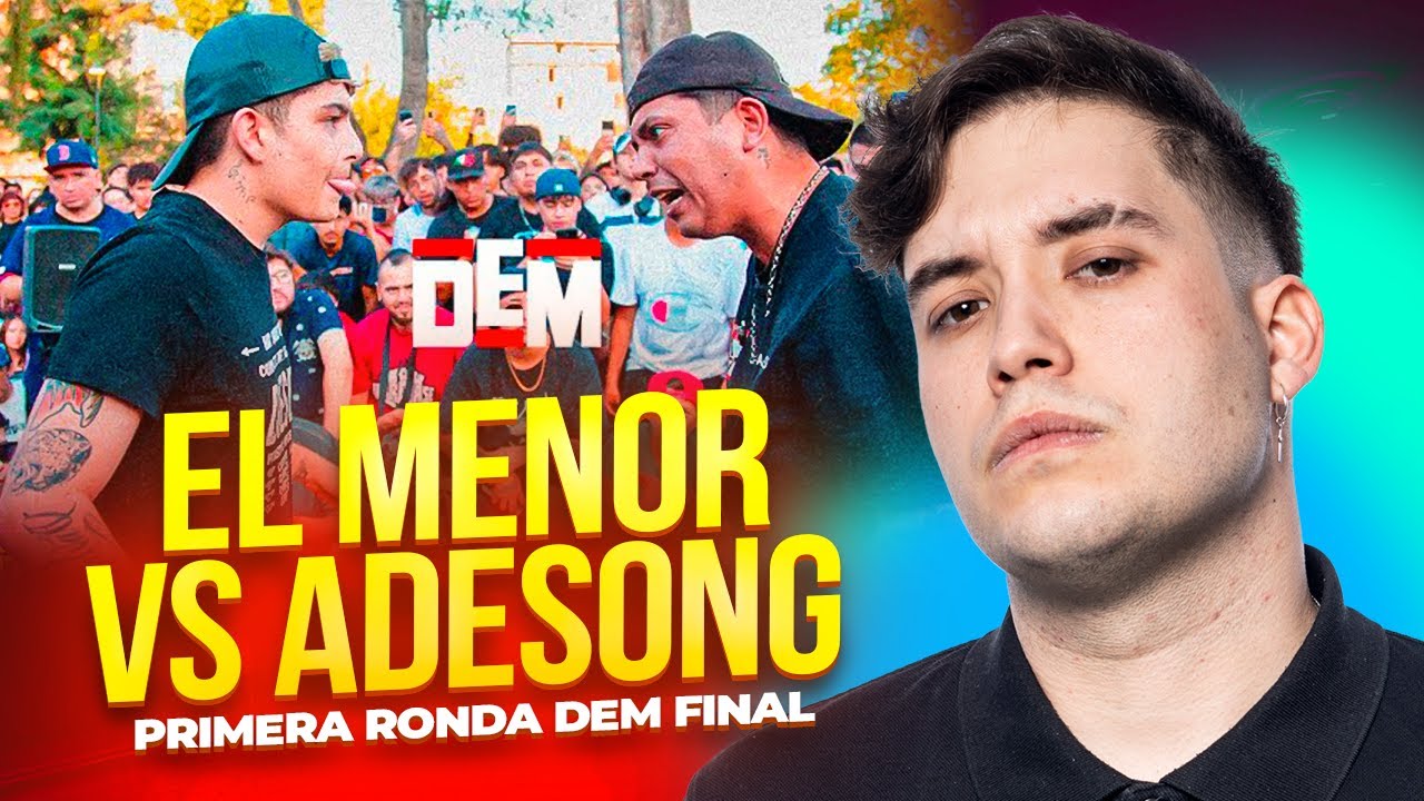 ¡¡PERO QUE MARAVILLA ES ESTA BATALLA DIOS MÍO!! 😍♥️😍♥️😍🤯 EL MENOR VS ADESONG DEM FINAL