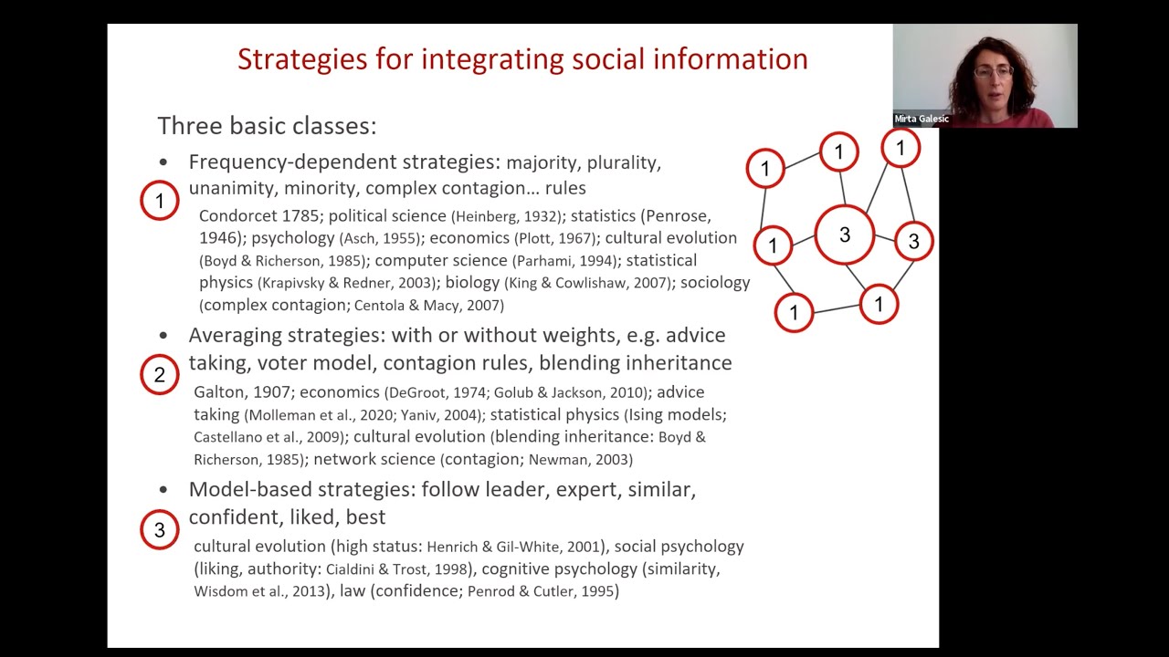 Stephan Lewandowsky and Mirta Galesic (Augmented Intelligence Workshop, July 7th)