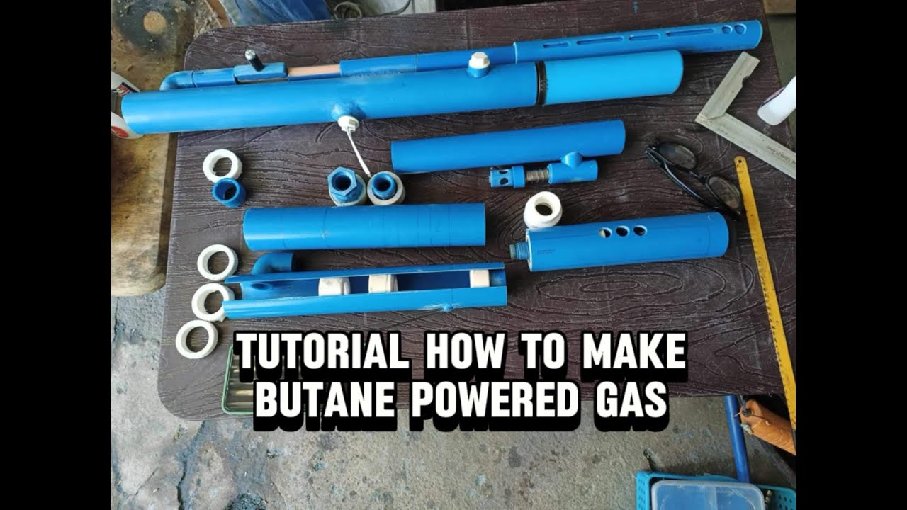 TUTORIAL ‼️ HOW TO MAKE PVC TOYGUN BUTANE POWERED GAS💯 #ka_astig #toygunonly