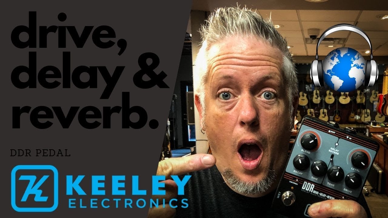 DDR-Drive Delay Reverb - Keeley Electronics