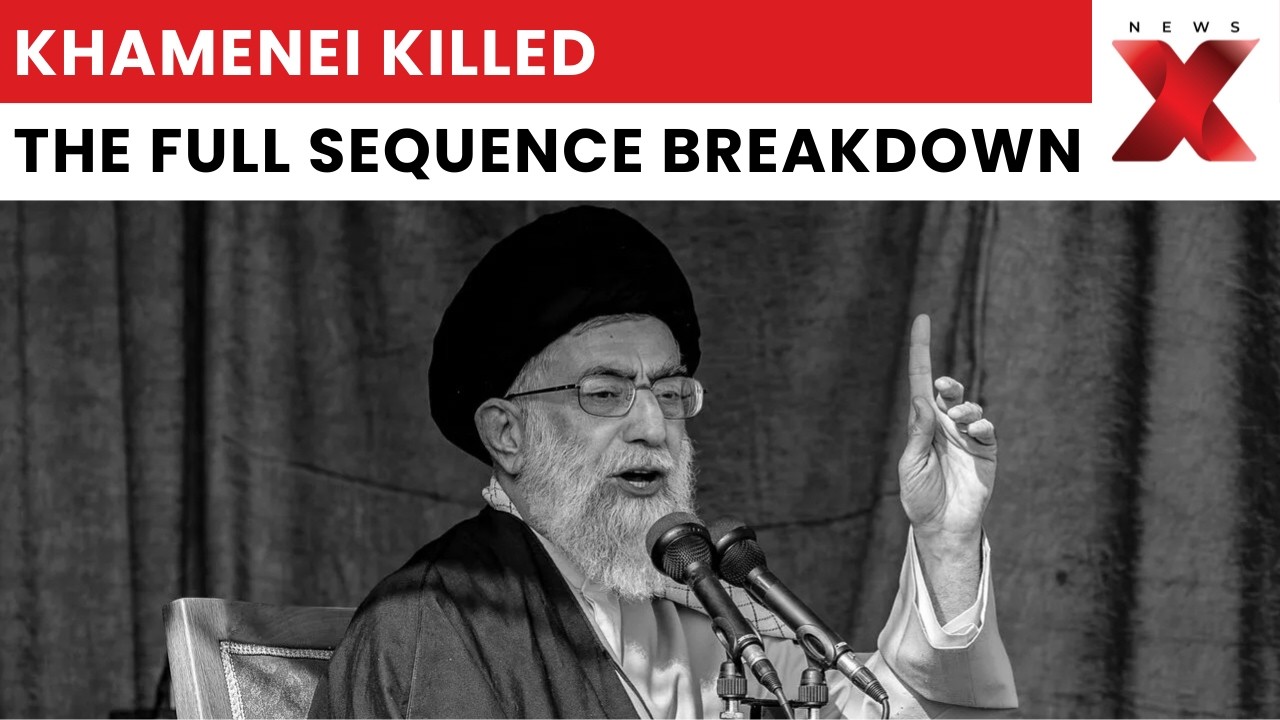 How Attack On Iran’s Ayatollah Ali Khamenei Unfolded? | The Full Sequence | NewsX