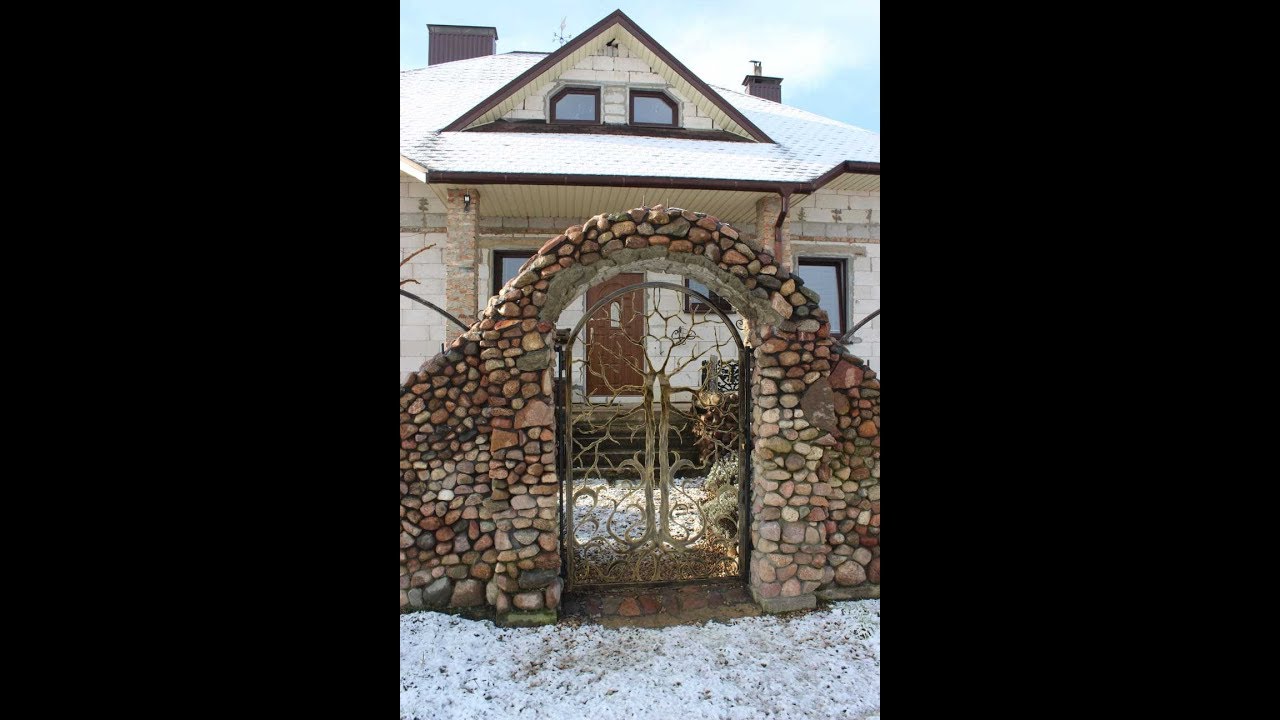 Красивая калитка плазморезом своими руками
