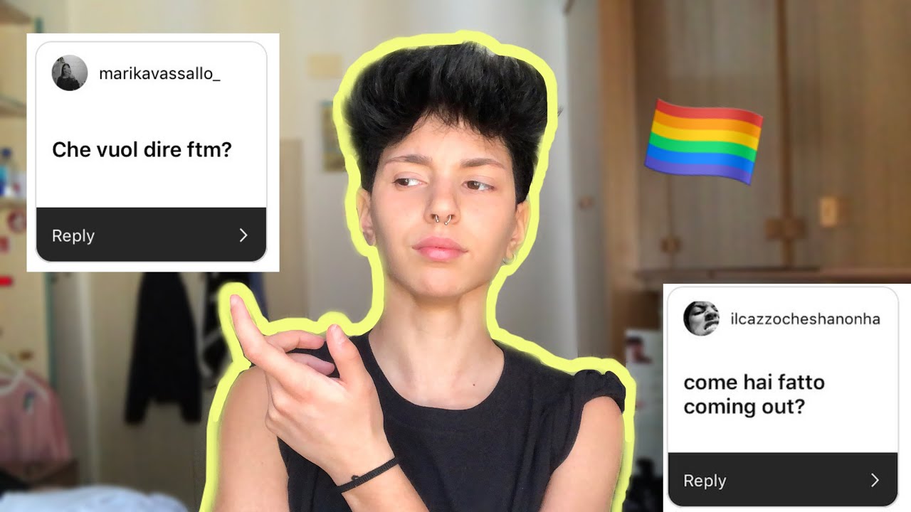 COME FARE COMING OUT? RISPONDO alle VOSTRE DOMANDE | Sasha