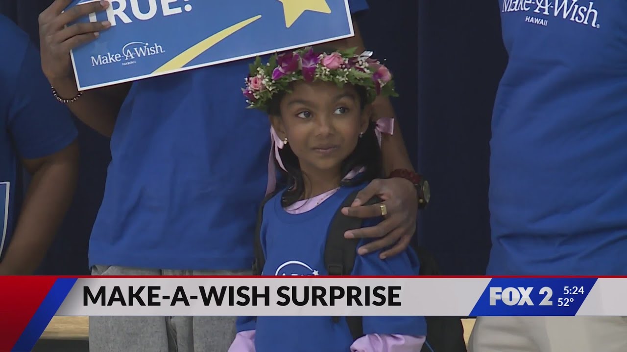 Make-A-Wish grants 8-year-old's dream trip