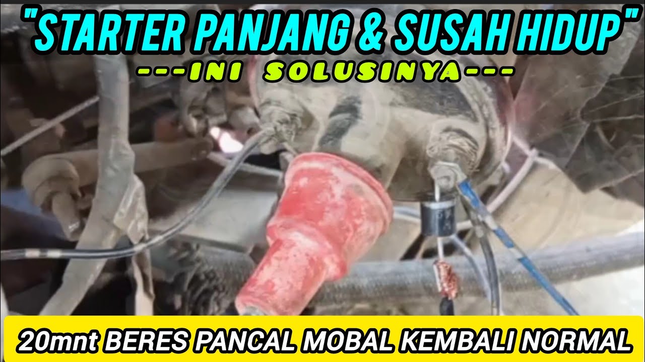 PENYEBAB STARTER PANJANG DAN SUSAH HIDUP