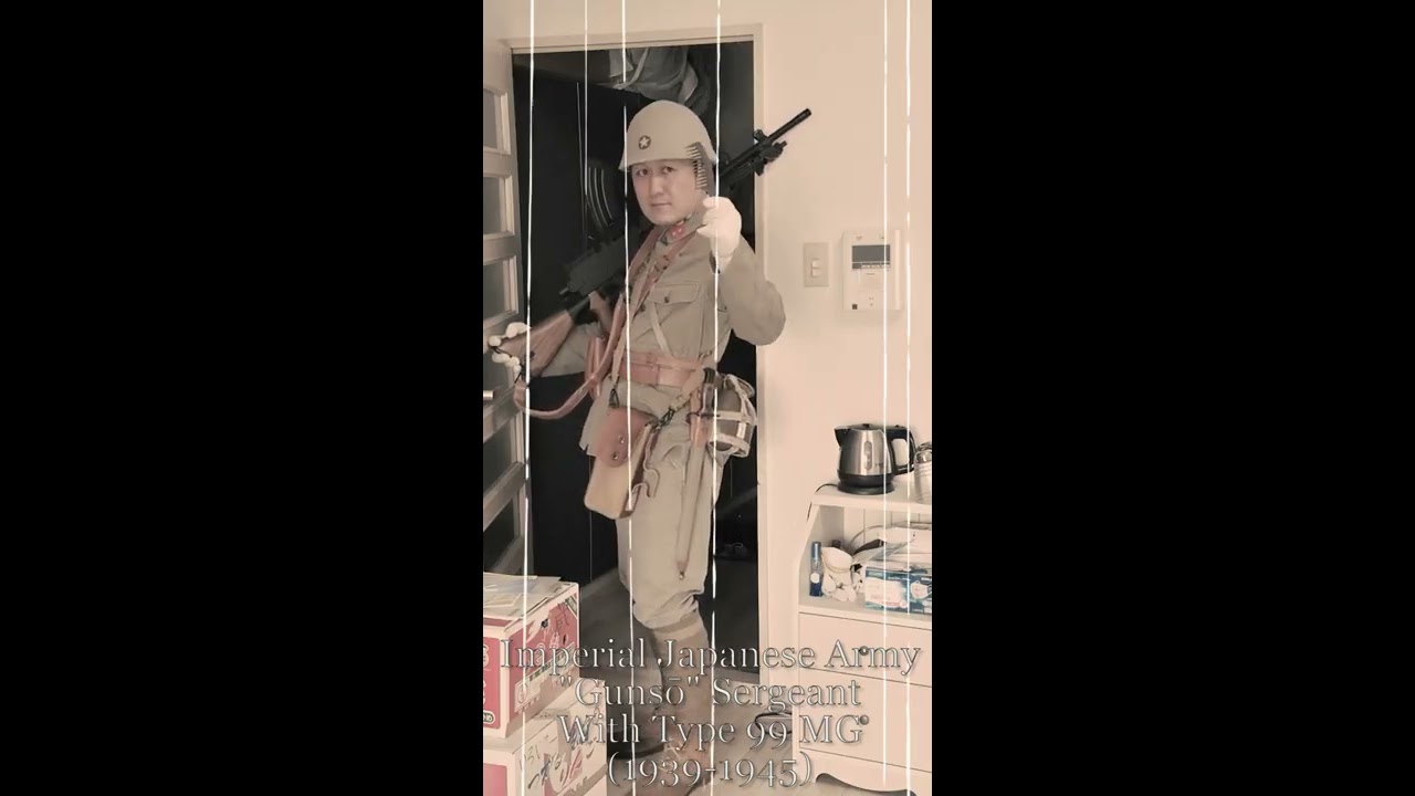 International Japanese reenactor's magic comb video
