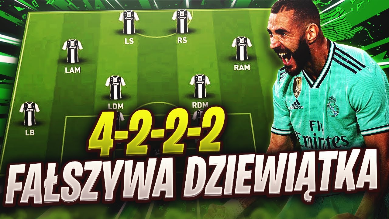 Piękna klepka, czyli 4222 z fałszywa dziewiątka! Fifa 20 Ultimate team najlepsza taktyka i wytyczne