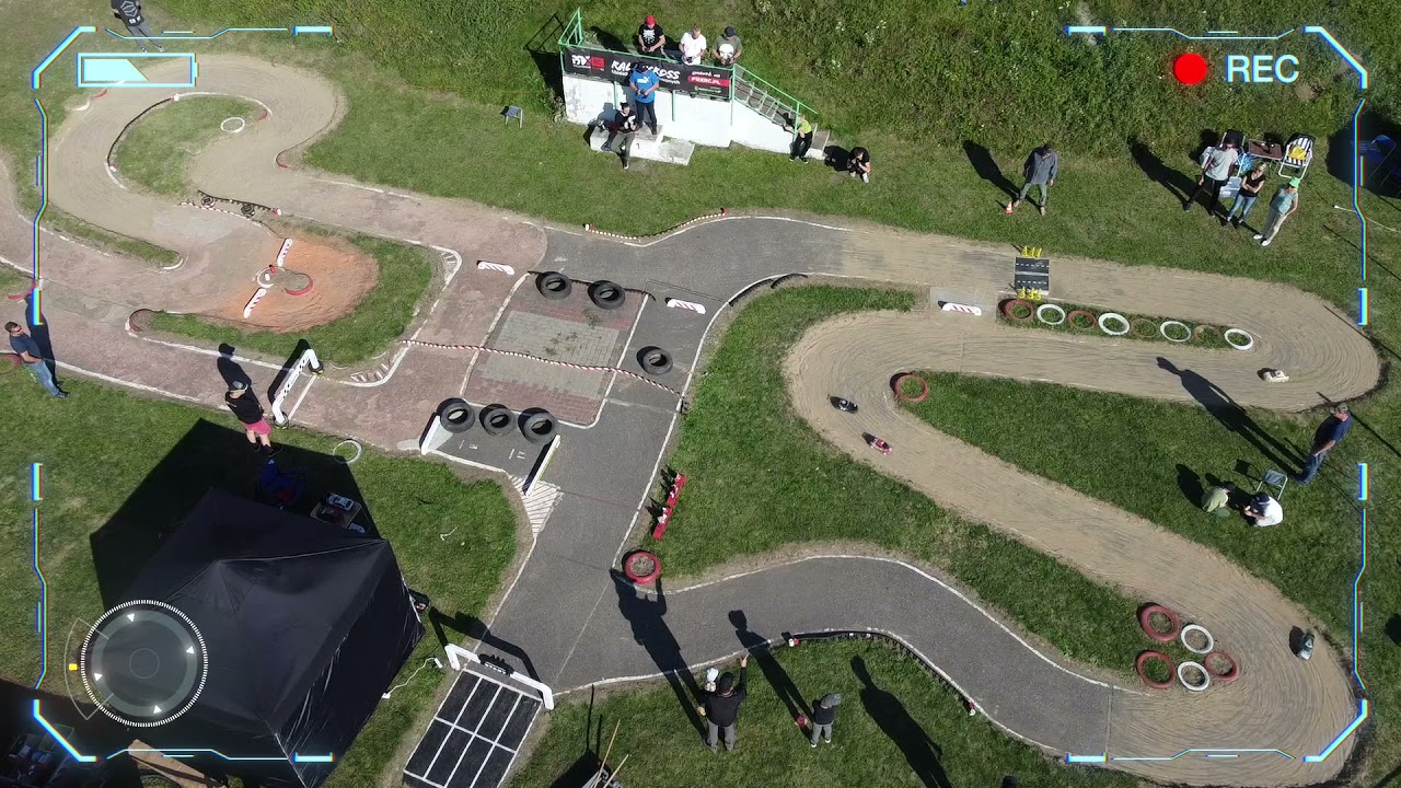 RC Racing drone video - Rallycross RC Poland