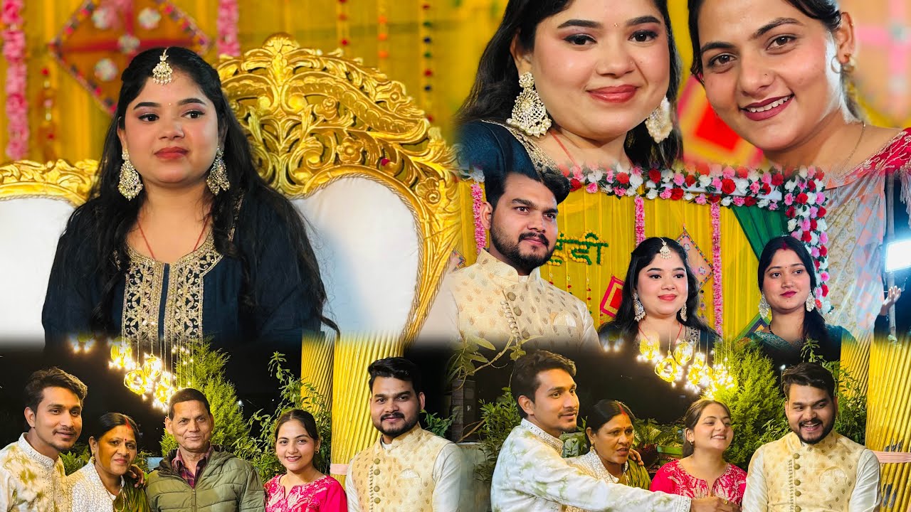Monika mehendi function  part:-1￼