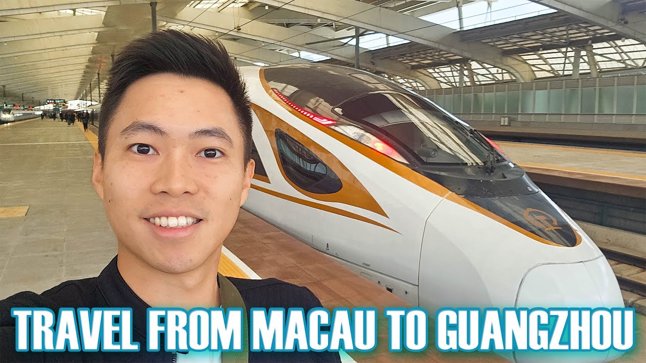 China bullet train from Macau to GuangZhou | Travelling from Zhuhai to GuangZhou on FuXing Train