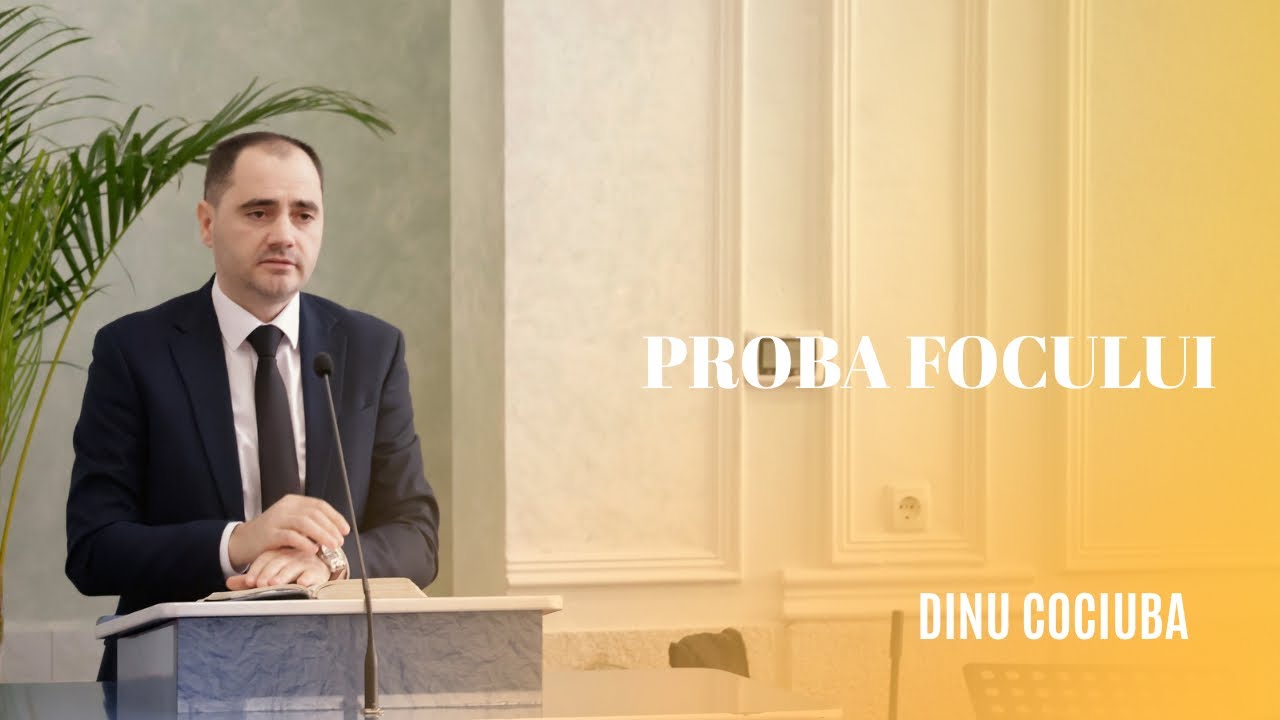Dinu Cociuba - Proba focului 