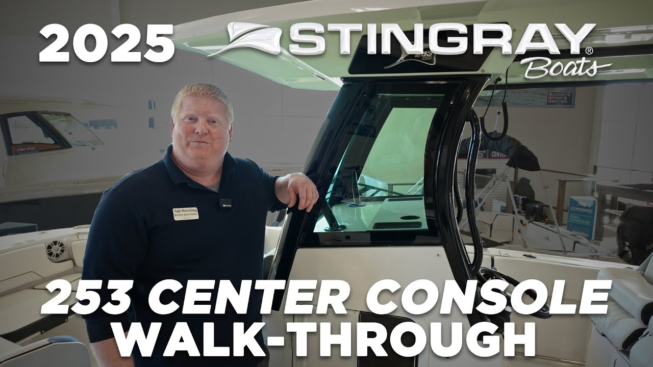 2025 Stingray 253 Walk Through