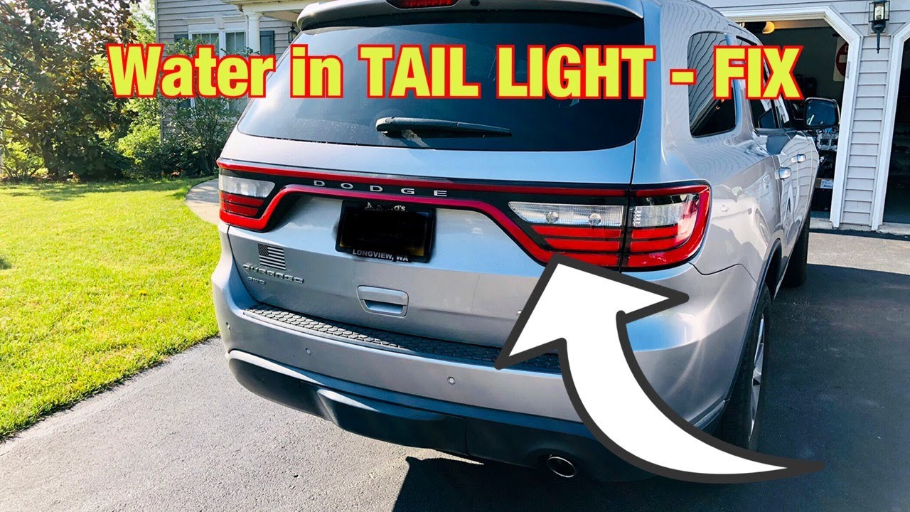 Устранение воды в заднем фонаре — Dodge Durango