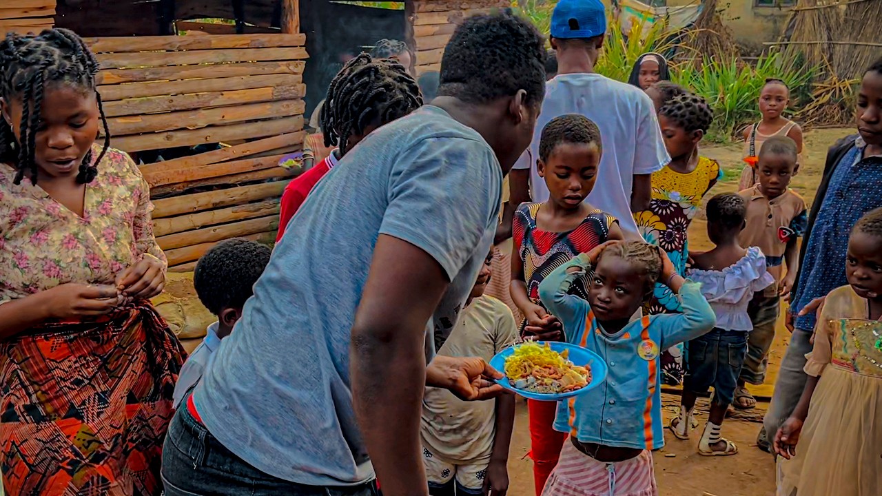 ALIMENTANDO CRIANÇAS CARENTES NA AFRICA A HISTÓRIA POR TRÁS