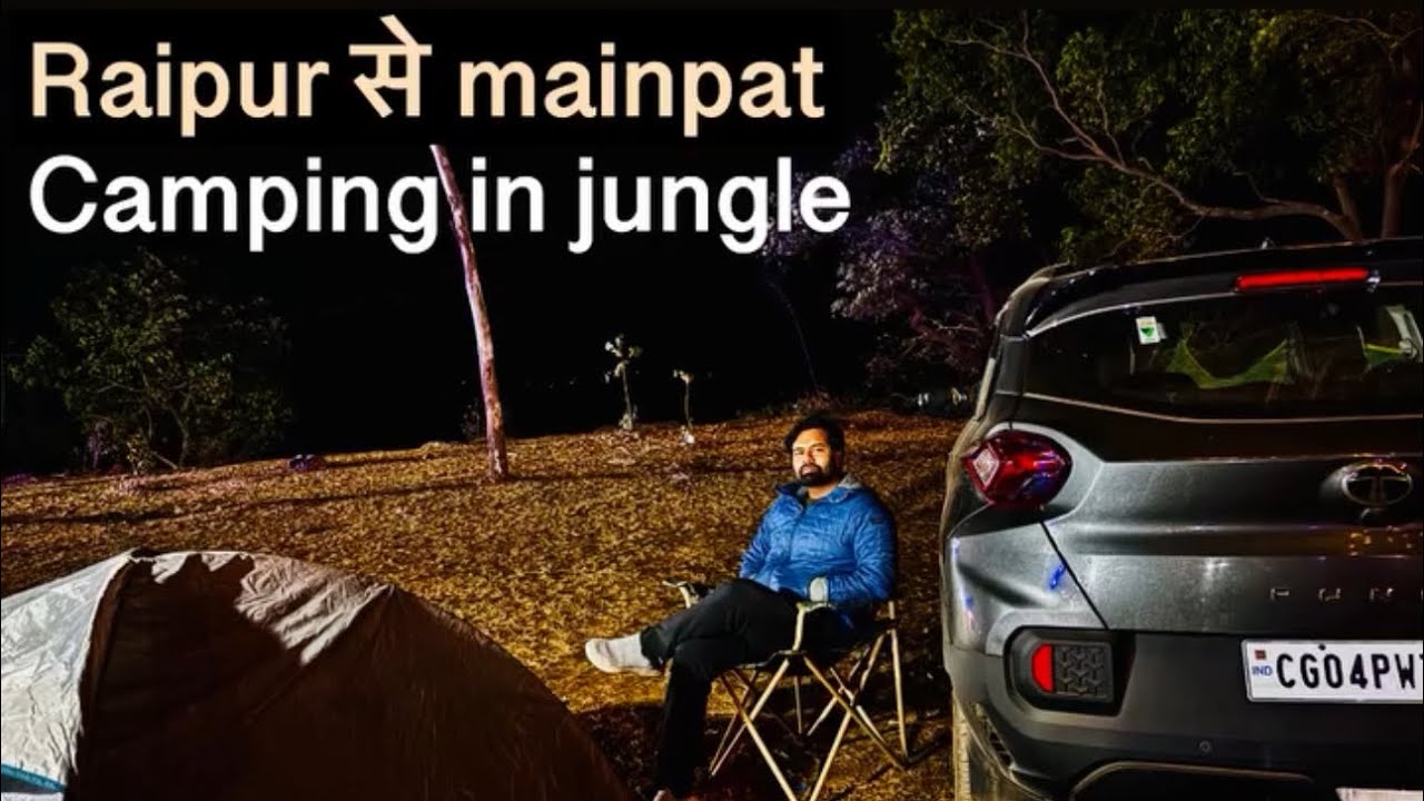 Raipur to mainpat | Camping 🏕️ | road trip | solo akvrider
