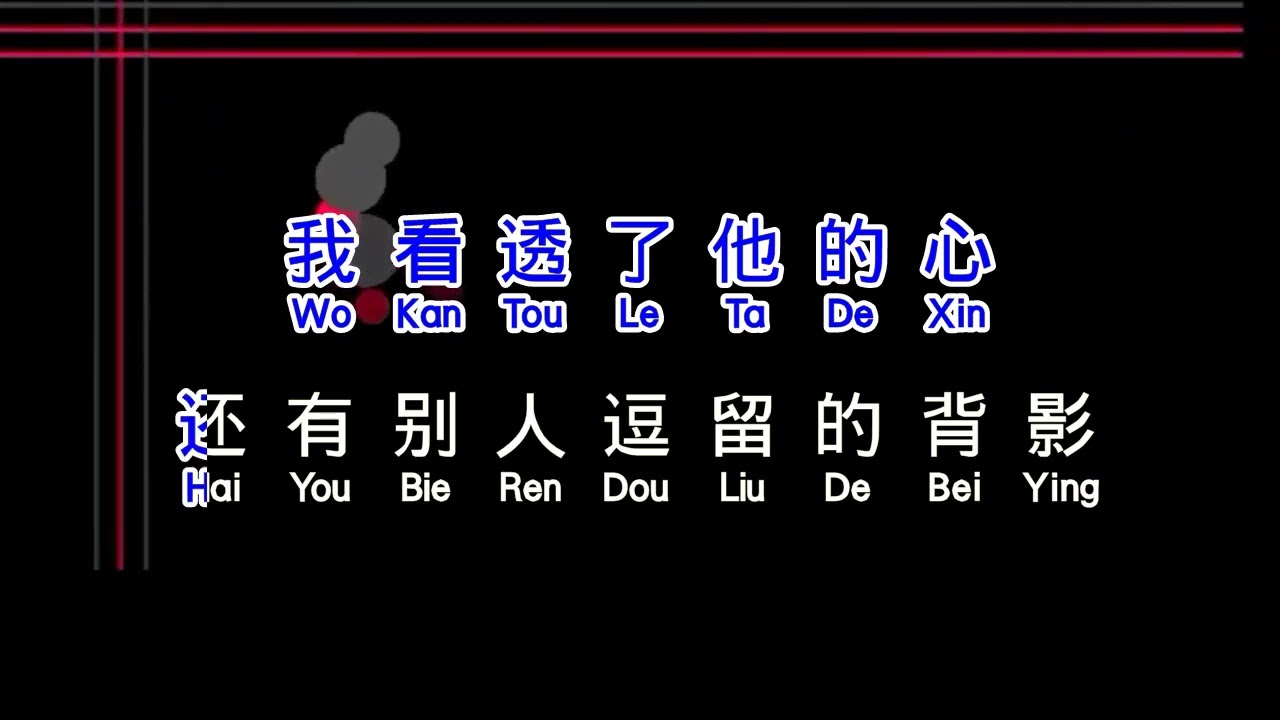 莫文蔚 Karen Mok 他不爱我 Ta Bu Ai Wo
