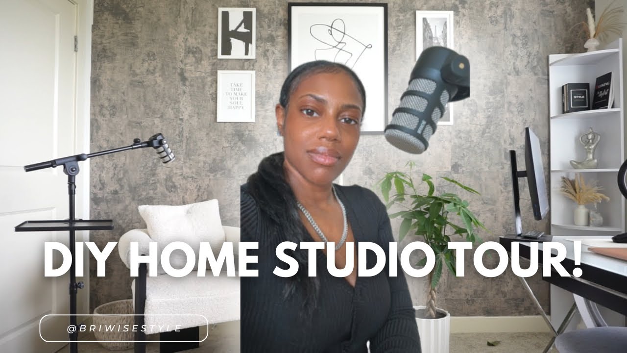 DIY Content Creator Home Studio! Video Wall, Podcast Setup!