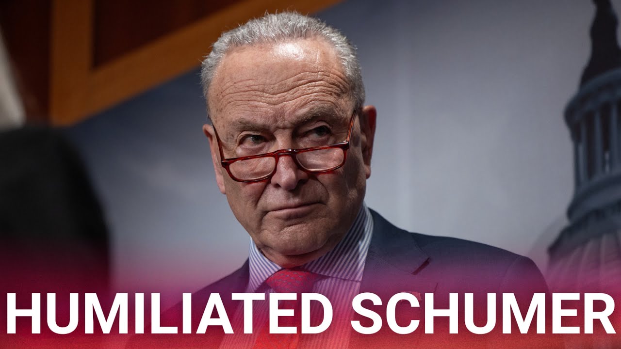 Chuck Schumer blasted as Democrats cave to Republicans&rsquo; demands and end the government shutdown