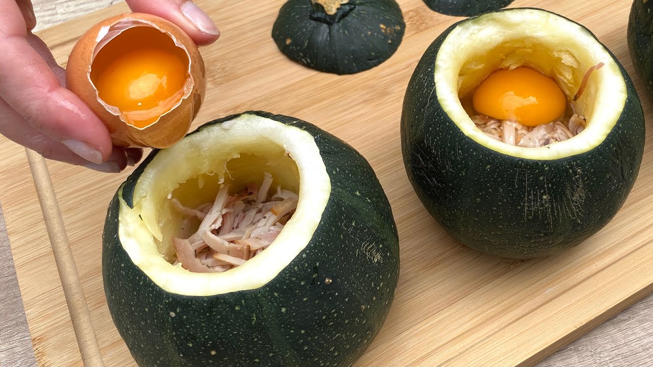 🥚🥒 Положите в кабачки яйцо - и вы будете в восторге! Рецепт фаршированных кабачков из Катаржина