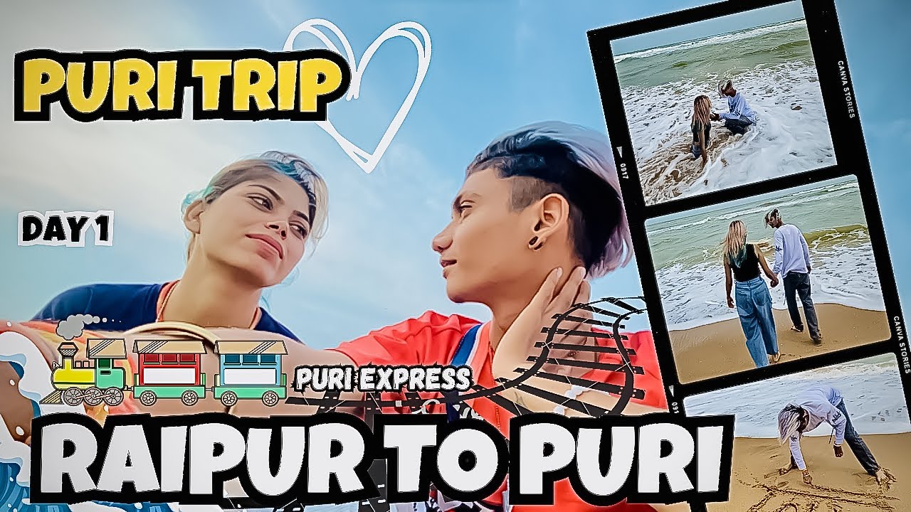 HUM CHALE PURI 🥳 || PURI TRIP DAY 1 || RAIPUR TO PURI 🔥 || @Tayzenvlogs