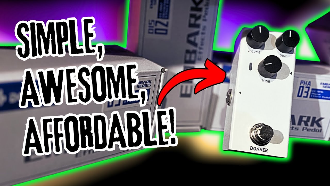Cheap Pedals That Don't Suck! Donner Embark Series