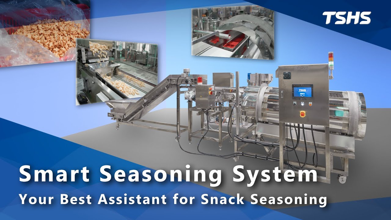 Smart Seasoning System｜Your Best Assistant for Snack Seasoning｜Tsunghsing(TSHS)