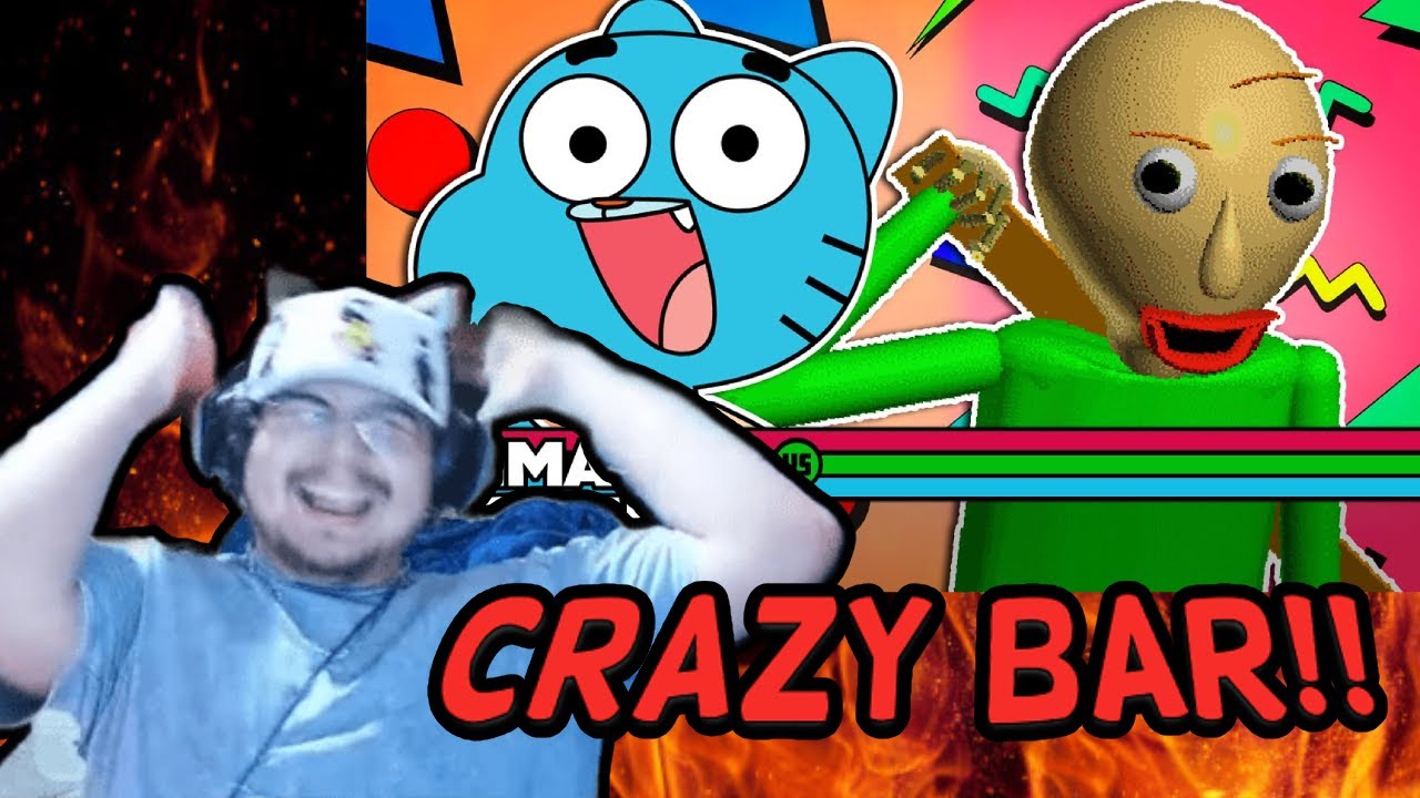 MY FIRST EVER REACTION VIDEO! | Gumball VS Baldi (Animation VS Anything)