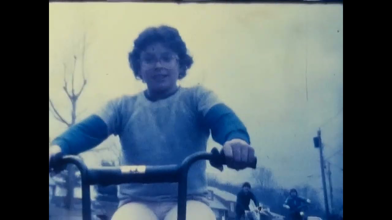 "Greased Lightning"  GREASE ORIGINAL BROADWAY SOUNDTRACK  "April 1979 Riding Bikes and Blackout"....