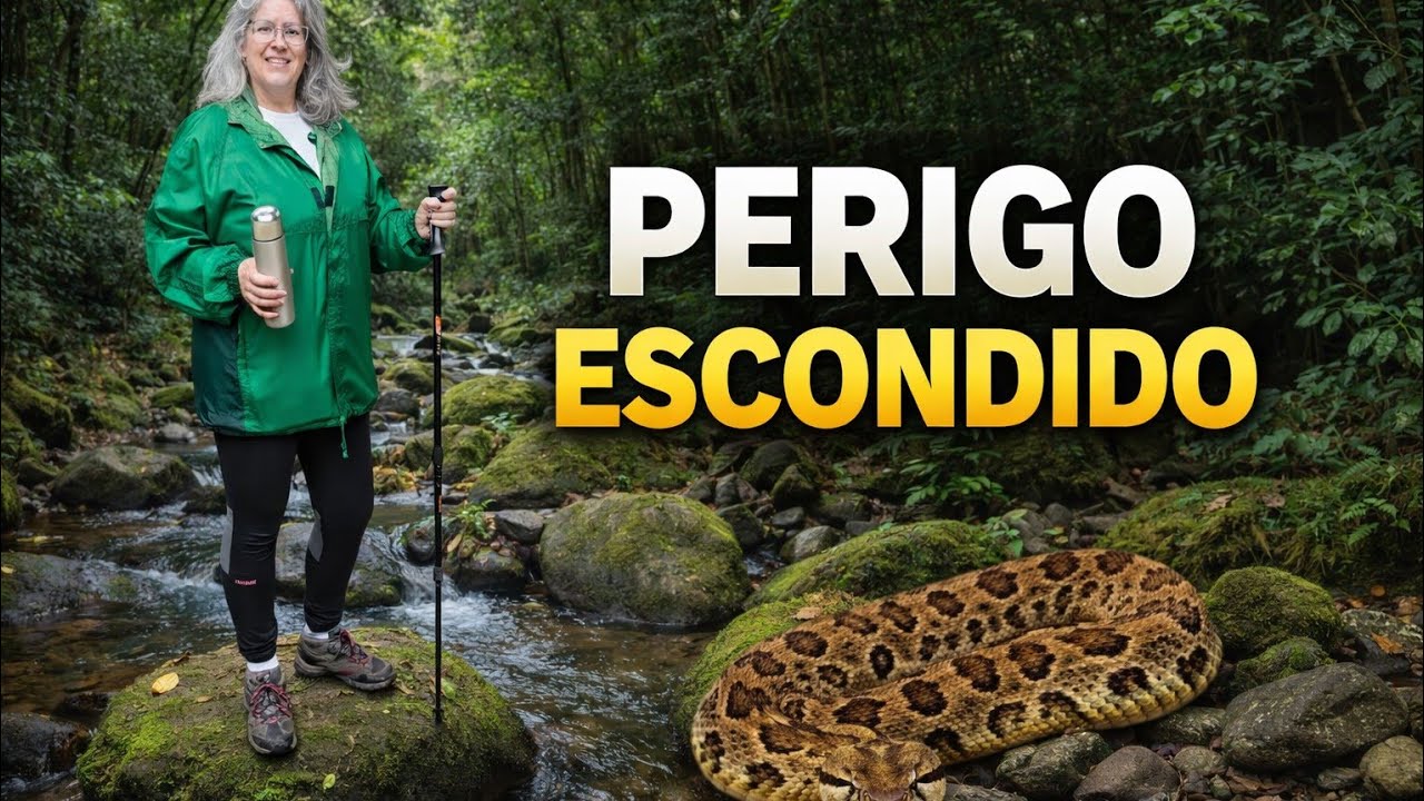 Quase Pisei em uma Jararaca na Trilha | Perigo Escondido na Mata | Parque Braço Esquerdo – Corupá SC