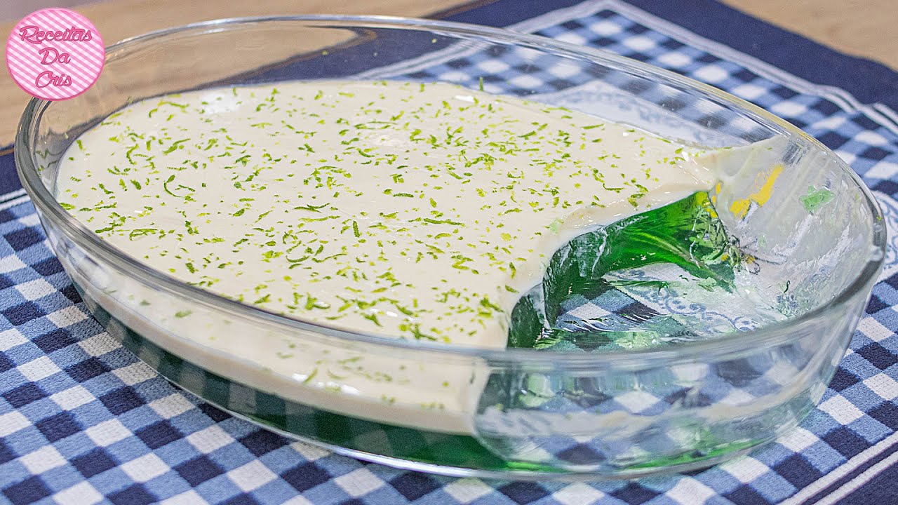 GELATINA COM MOUSSE DE LIMÃO | COMBINAÇÃO PERFEITA | ECONÔMICA, FÁCIL DE FAZER E DELICIOSA!!