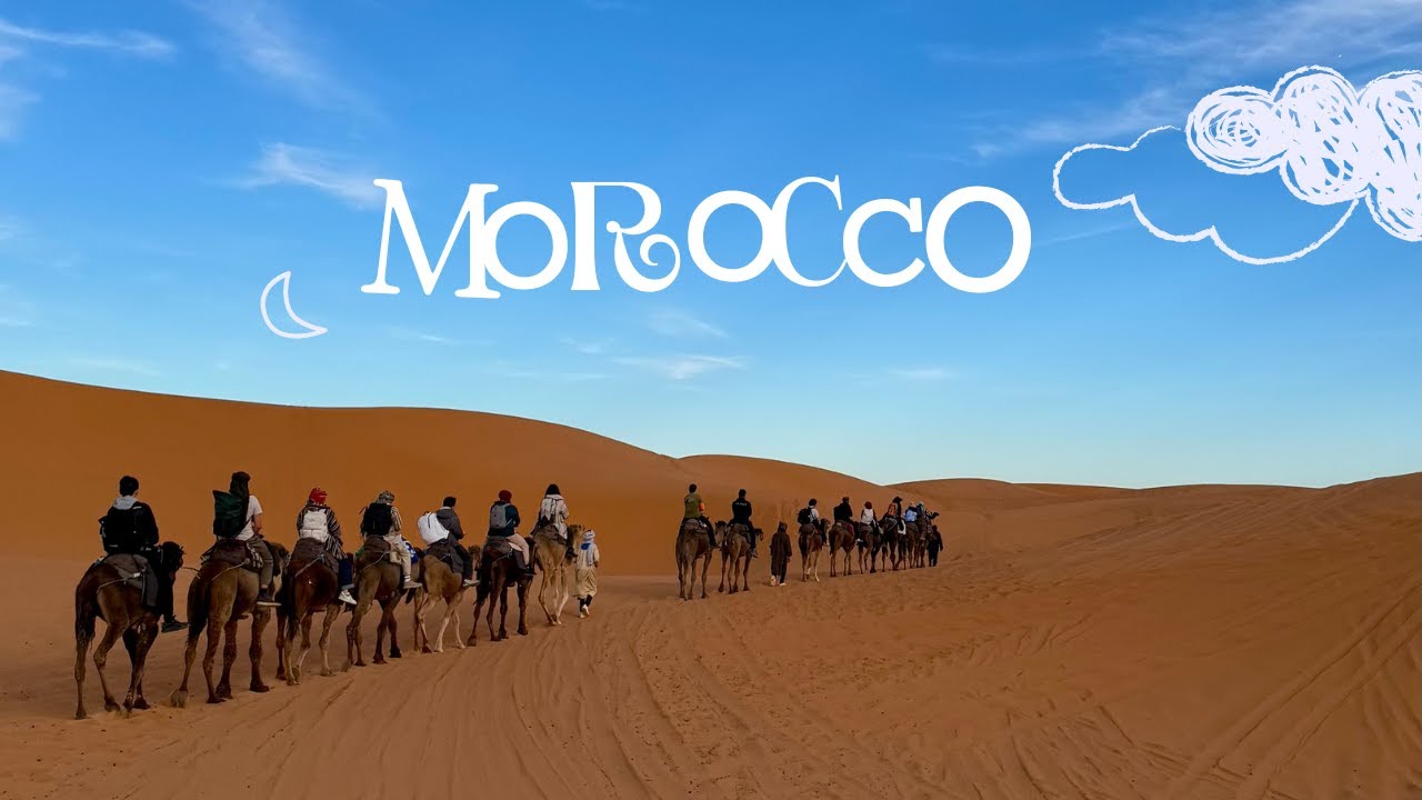 7 giorni in Marocco 🇲🇦 Marrakech, Merzouga Desert, Essaouira, Cascate di Ouzoud