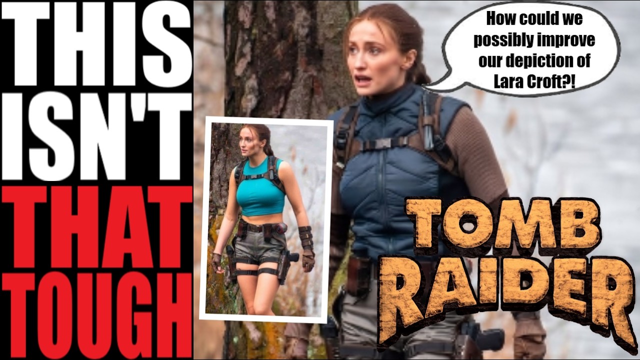 Tomb Raider TV show's first on-set images of Lara Croft are TERRIBLE. Two BIG THINGS are MISSING