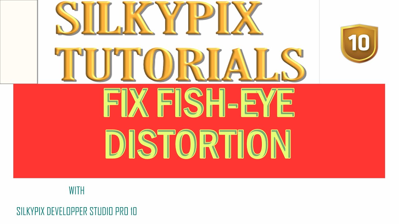 HOW TO FIX GOPRO DISTORTION & OTHER WIDE LENSES IN SILKYPIX DEVELOPER STUDIO PRO 10