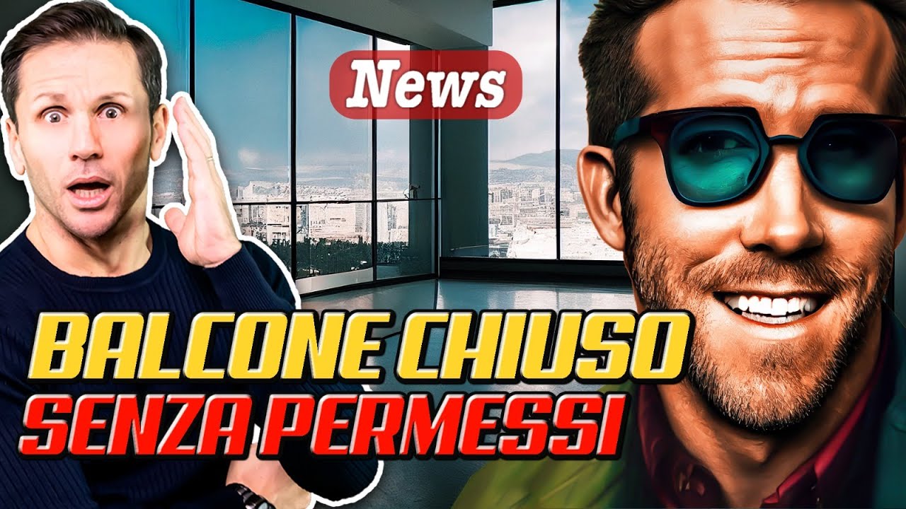 Liberalizzate le VETRATE SCORREVOLI: come chiudere il balcone senza permessi | Avv. Angelo Greco
