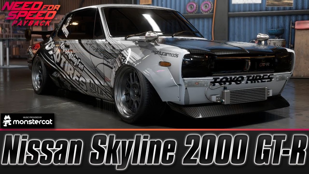 Need For Speed Payback: Nissan Skyline 2000 GT-R | Abandoned Car Location + Customization