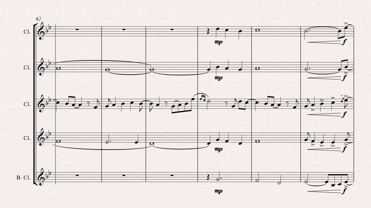 Mary, did you know? - Pentatonix Style - Clarinet Quintet