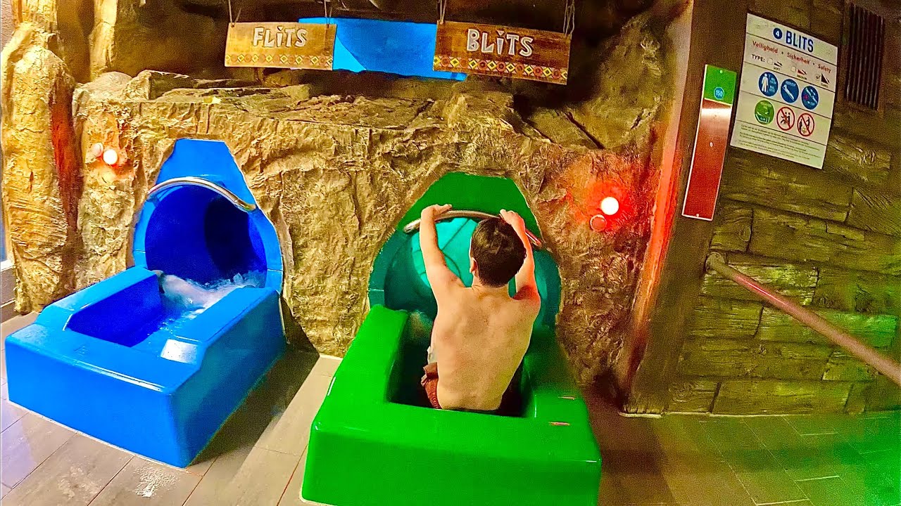 Blits Water Slide at Tikibad Duinrell