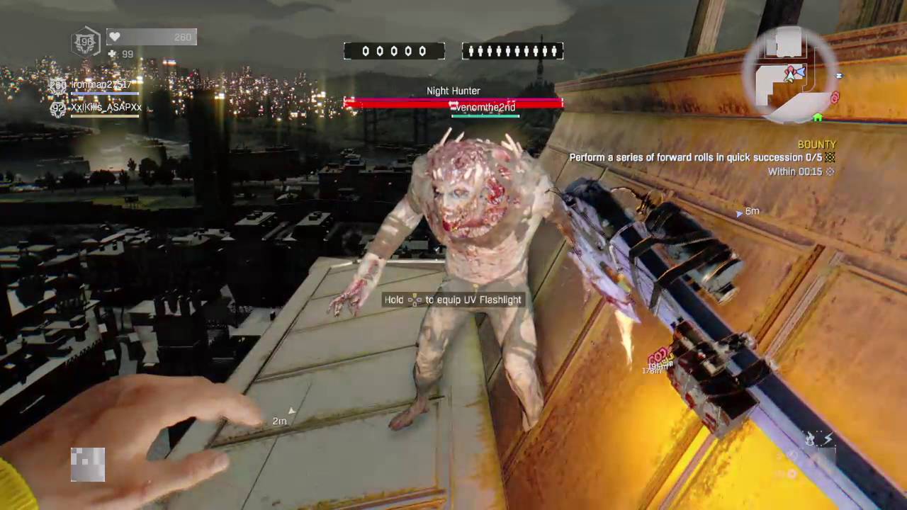 Dying Light Be The Zombie match:Walker gets trolled