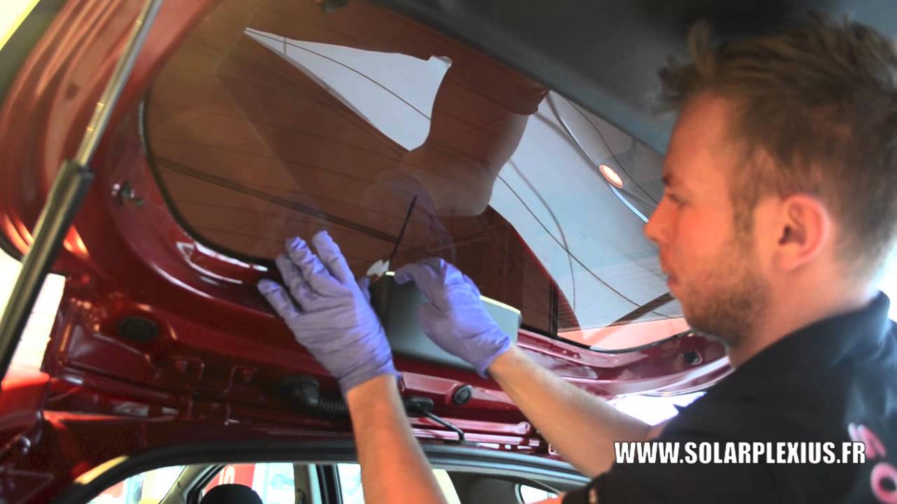 Vitres teint&eacute;es SANS Solarplexius film Nissan Note