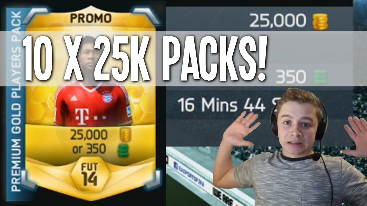 FIFA 14 (Next Gen) - 10 x 25k Packs!