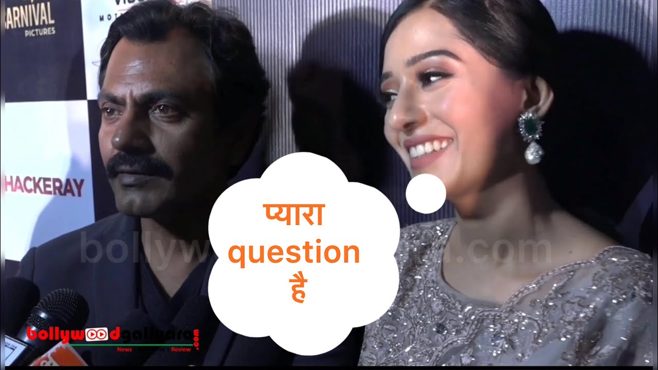 Exclusive Interview with Nawazuddin Siddique & Amrita Rao for Film Thackeray