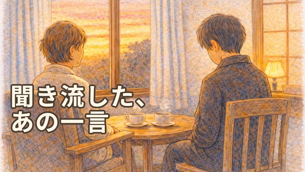 それは、ただの一言じゃなかった 【 感動の物語 #23】