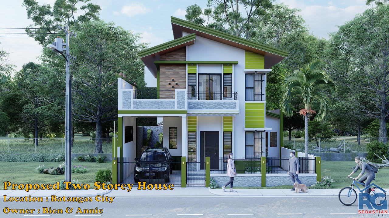 Proposed Two Storey House ( 3 Bedrooms) ( 100 sq.m lot area)
