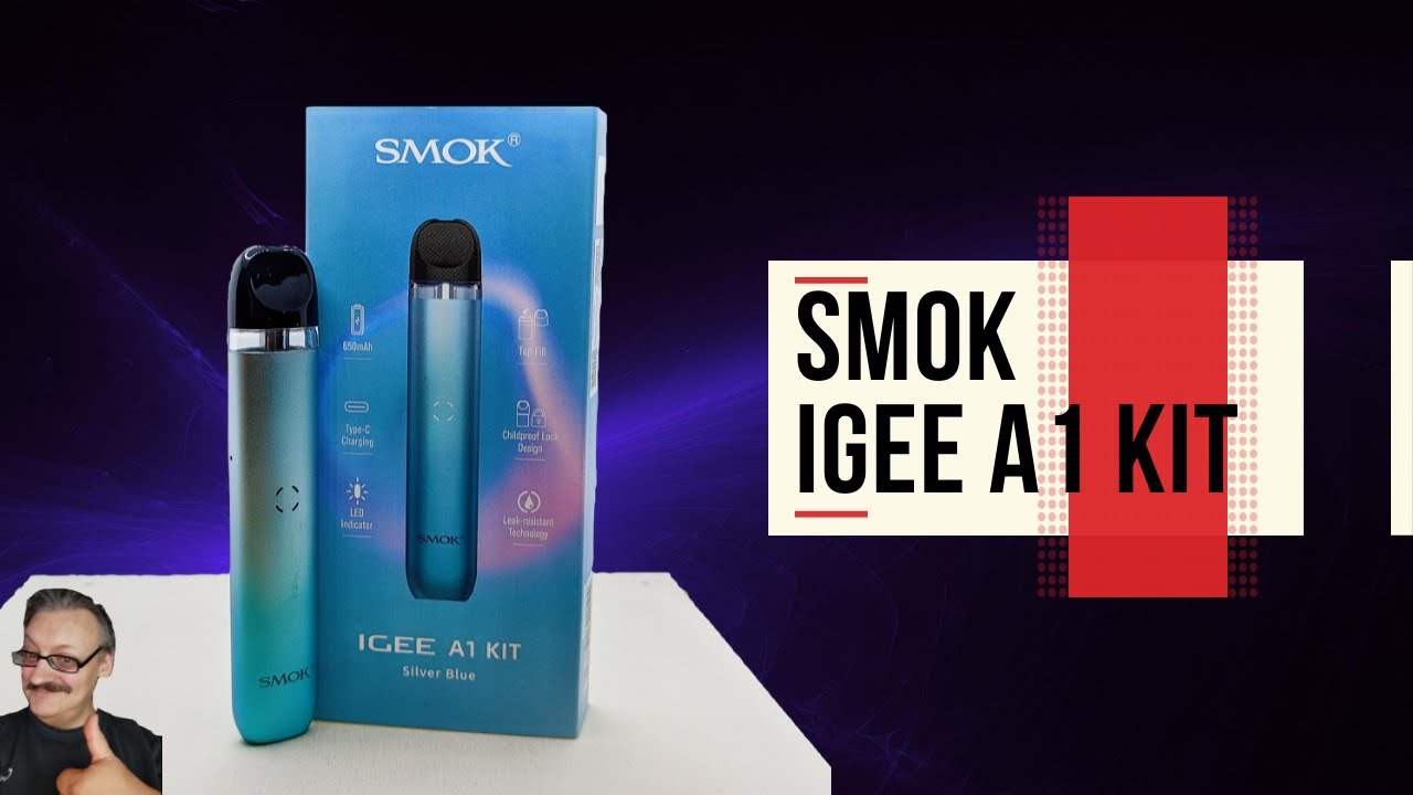 SMOK IGEE A1 Kit | Guter Pod aber mit kleineren Schw&auml;chen. Unboxing