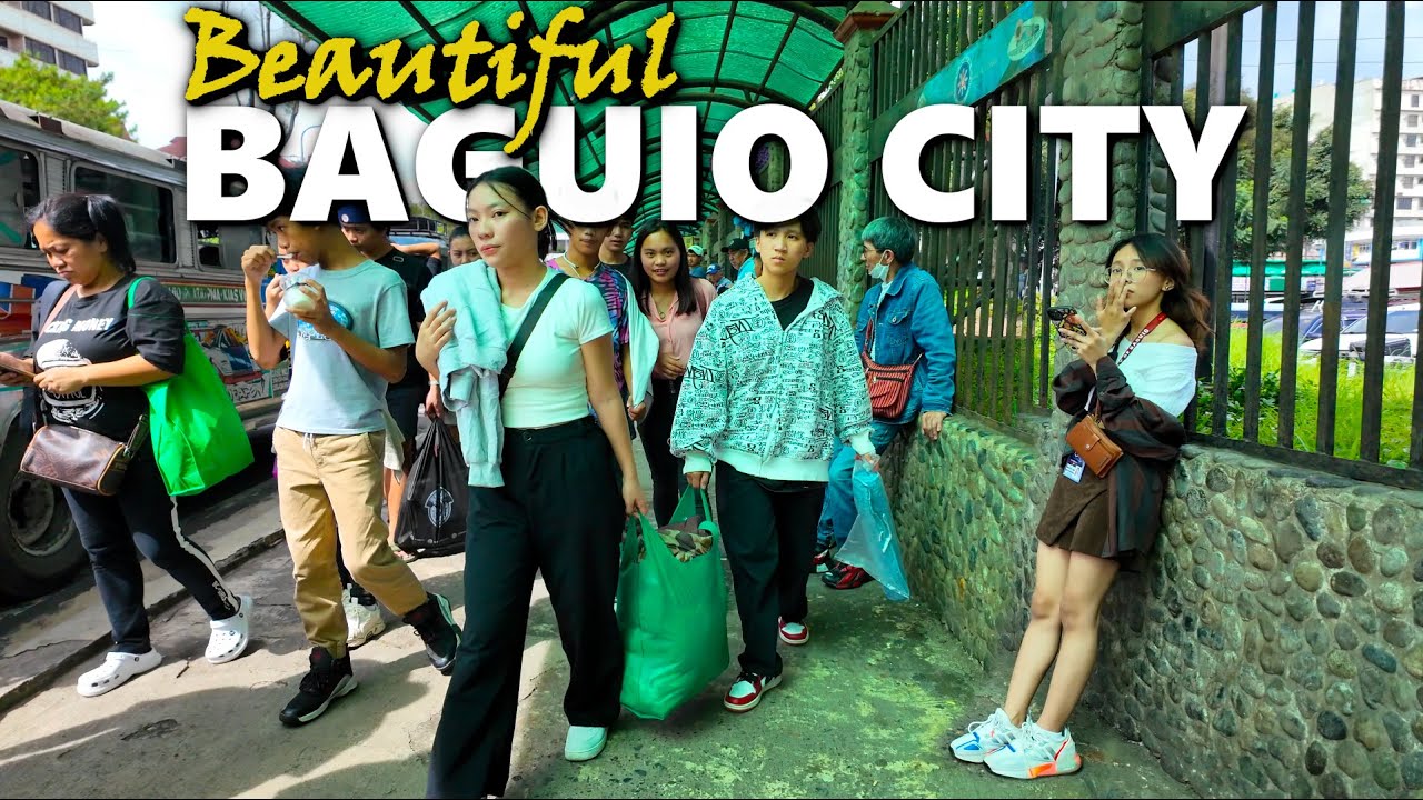 EXPLORING BAGUIO CITY PHILIPPINES [4K]