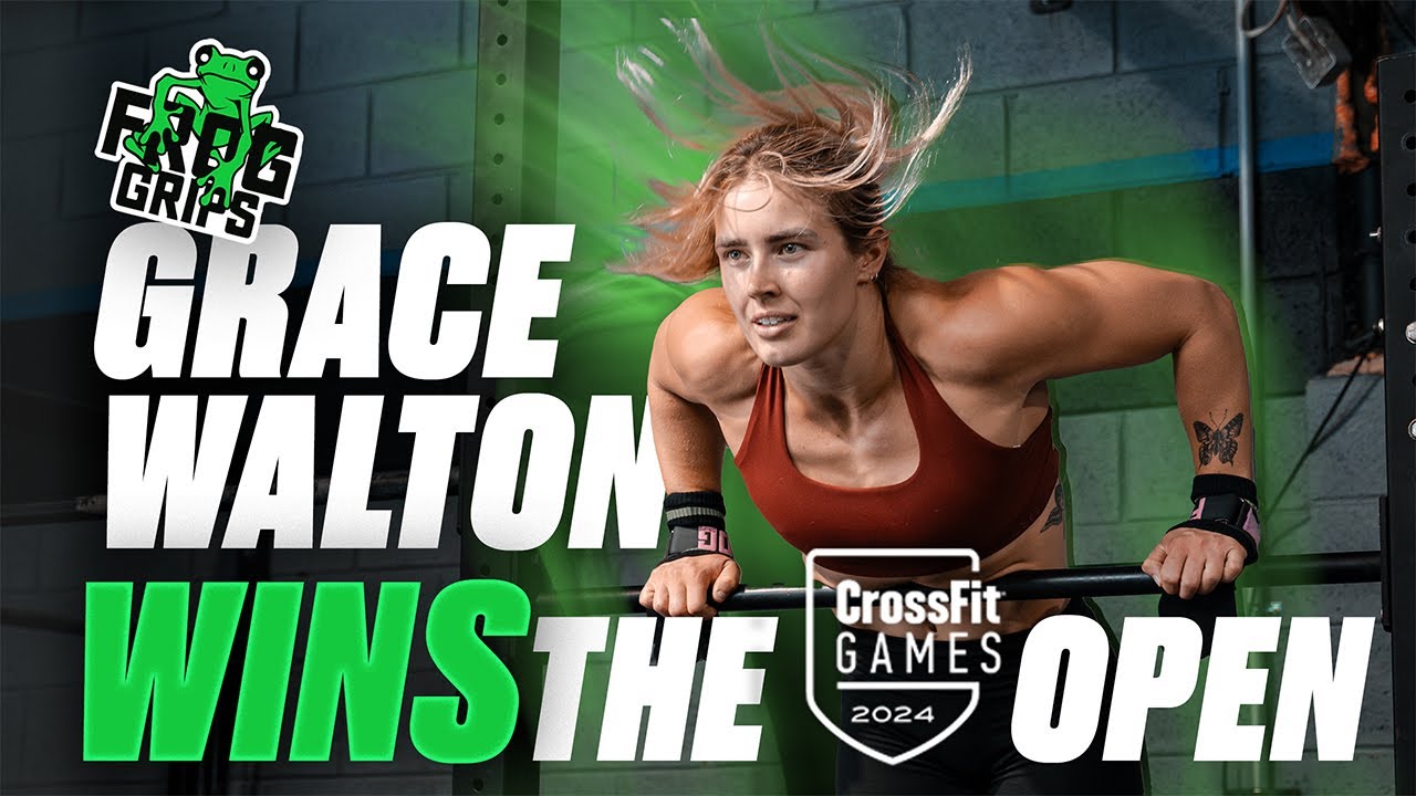 GRACE WALTON 2ND PLACE WORLDWIDE CROSSFIT GAMES 2024 OPEN!