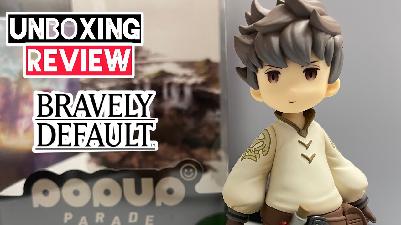PopUp Parade Tiz Arrior bravely default unboxing review